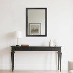 Ruomeng Rectangular Wall Mirror 24"x36" for Bathroom, Bedroom, Entryway, Living Room, Black