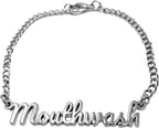 Mouthwash Dispenser Label Tags 1 pc (Silver)