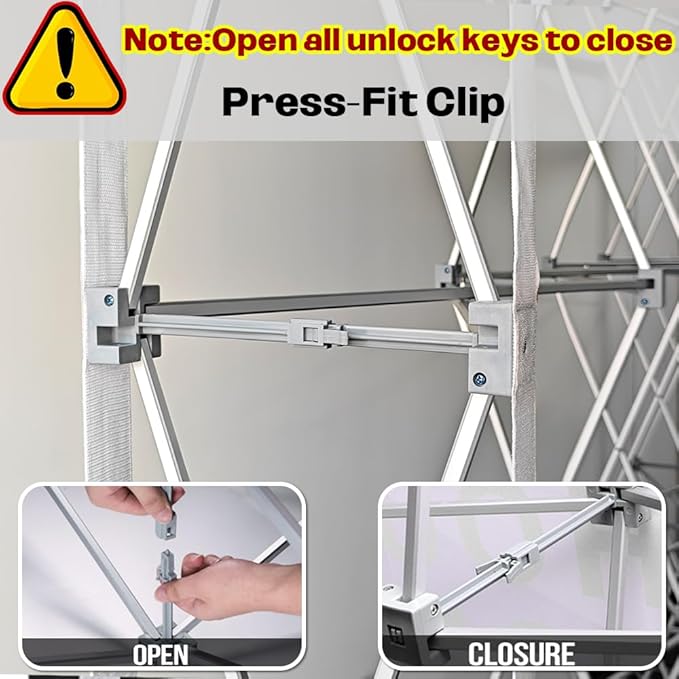 7.5x7.5 FT Tension Fabric Pop Up Display Stand - Portable Aluminum Double-Sided Trade Show Backdrop for Weddings & Events, Lightweight - Stand Only