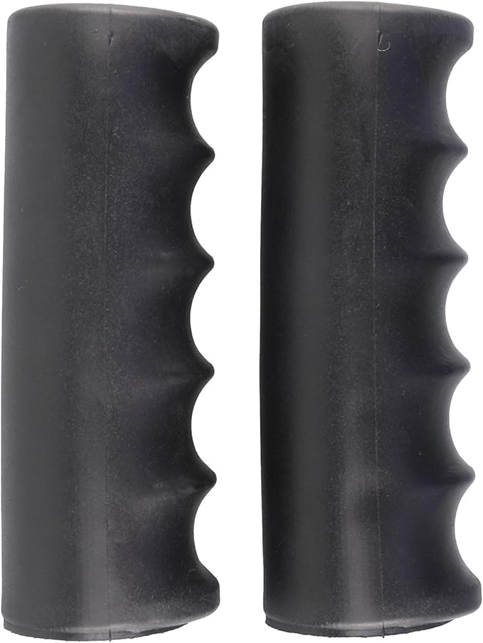 2 Pcs Rubber Wheelbarrow Handle Grips for 22-30mm Round Tubes, Non Slip Heavy Duty Replacement Wheelbarrow Handles, Garden Cart Handle Covers, Anti Skid and Shock Absorption(118 x 30mm)