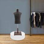 Round Mannequin Display Pedestal Stands, 23.6×5.9In Platform Base Stands, Load Capacity 220lbs, Round Display Pedestal Stand for Clothes Stores, Boutiques
