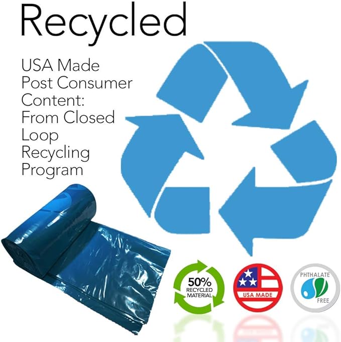 RESILIA Heavy Duty Soiled Linen Bags - Hospital Waste Disposal, Laundry Bag, Trash Liner, Sanitary Storage, OSHA Approved, 40 Gallon - 200 Bags, 38" W x 44" L, 1 Mil, 0.001 Inch, Made in the USA
