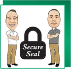 Secure Seal - 10x6x6 Pack of 25 Corrugated Cardboard Packing Shipping Mailing Moving Carton Boxes