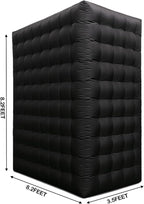 Golden New Inflatable Photo Booth Inflatable Photo Wall with Built-in Blower and LED Promotional Advertising for Wedding Events