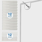 BlueValley Acrylic Sign Holder 8.5 x 11 Wall Mount, Clear Acrylic Wall Frames with Double Sided Tape Adhesive & Screws, Plastic Wall Sign Menu Picture Document Holders for Office, Home, Store, Restaurant-Horizontal (6 Pack)