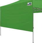 Eurmax USA 10ft Instant Canopy SunWall Canopy Tent Sidewall for Pop Up Canopy Tent,1 Pack Removable Sidewall Only(Kelly Green)