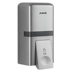 AIKE Wall Mount Liquid Soap Dispenser, 27oz Large Capacity with Extended Pump for Commercial Bathrooms,AK1008(Silver)