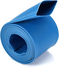 Chanzon 2:1 Ratio 5/8" (16mm) Heat Shrink Tubing 3.3Ft Roll (1M Total Length) Blue Polyolefin Sleeving Wrap Shrinking 2 to 1 1pcs