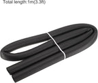 uxcell Foam Tubing for Handle Grip Support, 16mm(5/8") ID 26mm(1") OD 1m Length Black