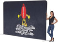 Custom Straight Tension Fabric Display Backdrop, Step and Repeat Backdrops for Events, Trade Show Display Backdrop Booth (Graphic Only, 10x8ft Single Sided Print)