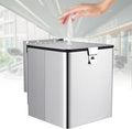 Zonon Stainless Steel Wall Mount Disinfectant Wipe Dispenser Fits Sanitizing and Disinfecting Wipes on Rolls 11 x 10'' for Fitness Clubs Schools Commercial and Residential Facilities(Square)