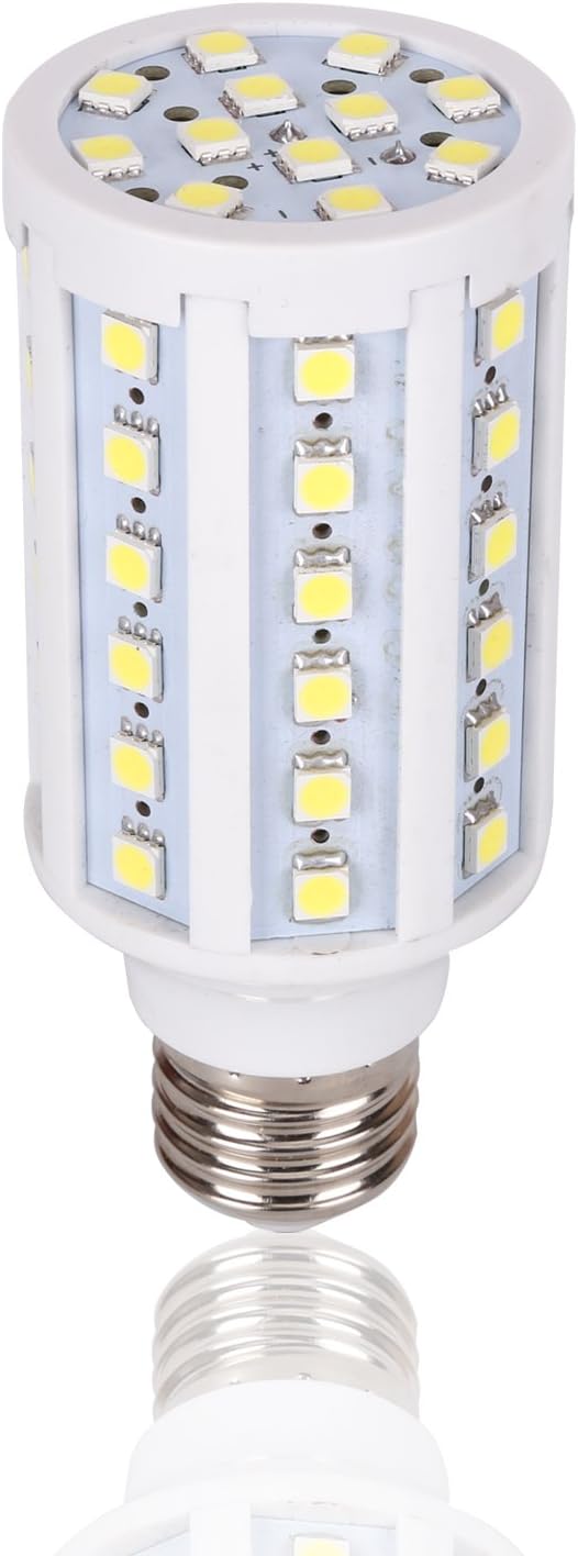 Low Voltage E26 Medium Screw Base 15 Watt LED Light Bulb Offgrid Power Storage Battery Systems Landscaping Path Fishing Marina Boat Yacht RV Motor Home 12V 20V Wide Range Input - 3000K Warm White, 15W