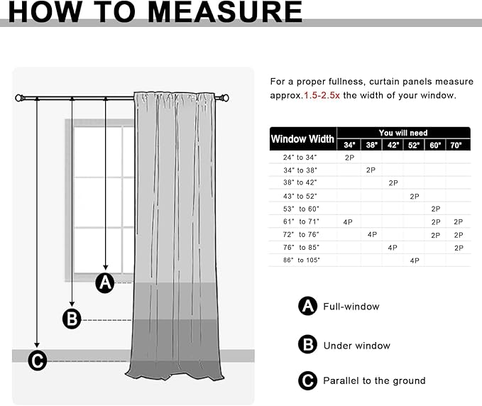 JIUZHEN Blackout Curtains for Bedroom - Thermal Insulated Room Darkening Noise Reducing, 52 x 54 Inch Length Curtains for Living Room, Set of 2 Panels with Tiebacks, Navy Blue