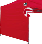 Eurmax USA Instant Canopy SunWall 10FT Pop Up Canopy Wall Sidewall with Horizontal Strap for Eurmax ONLY,1 Pack Sidewall(Red)