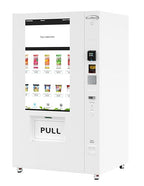 KoolMore 45 in. Commercial Freezer Ice Cream Vending Machine with 44 Slots, Ample 49 in. Touch Display, Bill Acceptor and Credit Card Reader in White