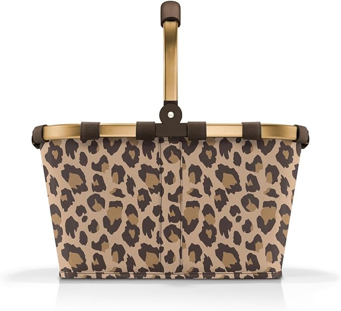 reisenthel carrybag leo macchiato - Sturdy shopping basket with plenty of storage space and practical inner pocket - Elegant and water-repellent design