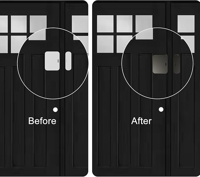 Entry Sensor Covers Compatible with SimpliSafe - Black
