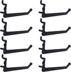 Colorstorm 200 PCS Mixed Styles Pegboard Hooks Assortment Kit Organizing Various Tools for Hanging Storage, Garage Wall Attachments