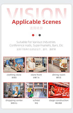LED Digital Signage Display (P2.5 Spliceable LED Poster Screen, with Publishing System, Foldable Advertising Display Kiosk, Suitable for Events and Rental Scenarios, Supports WiFi/USB/HDMI)(90in-P2.5)