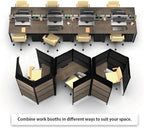 Work Booth, Private Workstation, Room Divider, Office Pod, Partition, Acoustic Booth, Office Desk, Office Room, Private Cubicle, Made in Taiwan