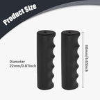 2Pcs Garden Wheelbarrow Handles Handle Grip Covers Weatherproof Anti Slip Handle Wraps for Trolley Carts Lawn Mowers Tractors