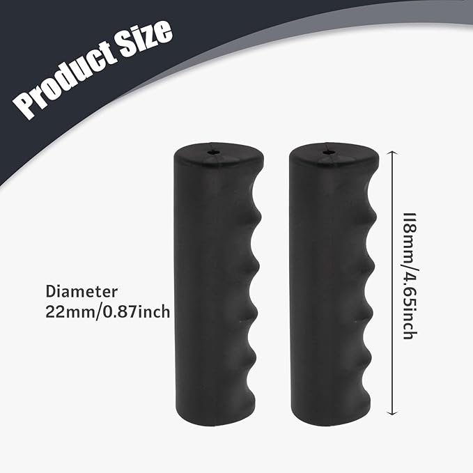 2Pcs Garden Wheelbarrow Handles Handle Grip Covers Weatherproof Anti Slip Handle Wraps for Trolley Carts Lawn Mowers Tractors