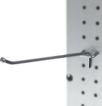Presa Heavy Duty Metal Peg Board Shelving Hooks, 8-Inch, 50-Pack