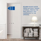 Eclisse Pocket Door Systems Galvanized Steel Frame Kit (2x4 Wall) (24" x 80")