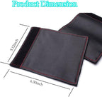 Car Grab Handle Cover,Soft Car Handle Protector,Car Grip Gloves,PU Leather Material,Interior Accessories for Most Cars,2Pcs