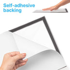 OWLKELA 6 Pack 8.5x11 Inch Magnetic Sign Holder‌, ‌Adhesive Frame‌ with Strong Magnet, ‌Magnetic ‌Document Sleeve‌ ‌for Office, School, Restaurant, Store