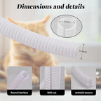 Cord Protectors from Pets, 30FT Electric Wires Covers Cord Covers for Pets Cord Management Protect Wires from Chewing Through Safe Around Rabbits, Cats，Dogs-Outside Diameter 15.8mm