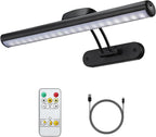 MIOBLUE Wireless Picture Light with Remote, Rechargeable Battery Art Display Light with Remote Control, Dimmable/Timer Off Painting Light, 3 Lighting Modes Full Metal Dartboard Lights (Silver-1Pack)