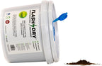 FlashDry Super Spill Absorbent, 5L Bucket with Dispenser Lid, 100% Organic Coco Coir, Landfill Safe, OSHA Approved, Ideal for Absorbing Oil, Paint, Grease in Garages Kitchens Janitor Kits, Pack of 12