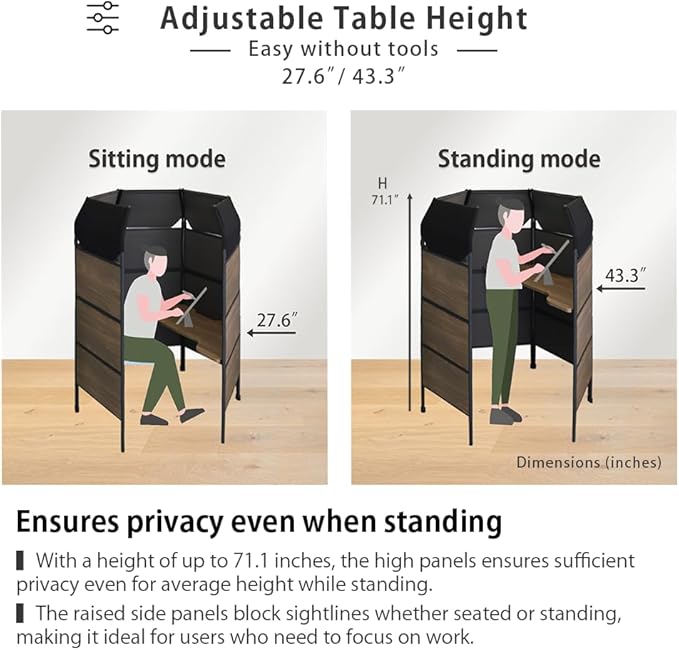 Work Booth, Private Workstation, Room Divider, Office Pod, Partition, Acoustic Booth, Office Desk, Office Room, Private Cubicle, Made in Taiwan