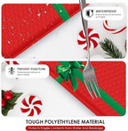 Christmas 10x13 Inch Poly Bubble Mailers |Self Seal Padded Envelopes for Thick books | Air Cushioned Bubble Mailer | Usable Size 9.5x13 Inch | Waterproof Lightweight Mailing | 100 Pack Bulk