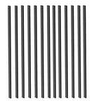 25 Pack Deck Balusters 38 Inch Deck Railing Balusters (Rectangle) with End Caps & Screws, Hollow Rectangle Deck Balusters for Deck Railing Porch