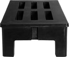 Commercial NSF Heavy-Duty Plastic Dunnage Rack, 2500 lb. Capacity, 48"x22"x12" (28W-501)