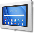 TABcare Locking Anti-Theft Metal Case for Samsung Galaxy TAB A 9.7" Tablet for Kiosk, POS, Store, Show Display, Time Clock (TAB A 9.7, White)