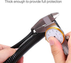 Alex Tech 25ft - 1 inch Split Wire Loom Tubing - Black