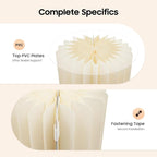 2Pcs Cylinder Flowers Stands, 39.37in Foldable Cardboard Centerpiece Display Pillars and Columns Display Pedestal Cake Stand, for Wedding Party Garden Decoration