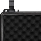 PP Portable Flight Case, Lockable Tool Box for Transportation Travelling, Protective Equipment Case, 9.4"x7.5"x4.3", -281