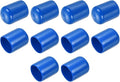 uxcell 10pcs Rubber End Caps 19mm(3/4") ID Vinyl Round End Cap Cover Screw Thread Protectors Blue
