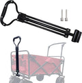 Garden Wagon Pull Handle, Camper Carts Grip for Outdoor Camping Trolley Replacement, Scalable, 1 Pcs