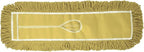 Commercial Dust Mop Replacement Head - 24 x 5 in. Cotton Nylon Reusable Mop Head- Industrial Dust Mop Refill for Floor Cleaning & Janitorial Supplies, Yellow