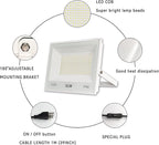 150W LED Flood Lights Outdoor 2 Pack,13000LM Super Bright Security Light, IP66 Waterproof Outdoor Floodlight,6500K Daylight White Exterior Spot Lights for Yard,Backyard,Stadium