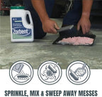 Zorbent Oil Spill Absorbent | 5 Quart Jug Absorbs up to a Gallon of Liquid. Non-Toxic, Low-Dust, with Cleaning Agent. For Fast Industrial and Commercial Spill Cleanup