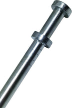 Double Head Tent Stakes - Heavy Duty 1045 Steel Heat-Treated Ground Spikes, Forged Geometric Sharp Tips for Stronger Hold, 0.79”(20mm) Diameter, 4-Pack (16 in)