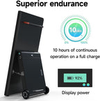 43 inch Rechargeable Portable Outdoor Digital Signage Displays, 2K FHD, IP65 Waterproof, Smart LCD Split Screen, Brightness Auto-Adjustment Movable Advertising Kiosk with Android OS