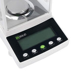 U.S. Solid 0.1mg Analytical Balance, 220g x 0.0001g, Lab Electronic Scale with Automatic Internal Calibration, Electromagnetic Transducer, RS232, Overload Protection, Piece Counting, 4 Weighing Units