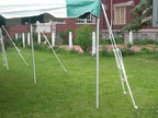 TentandTable 20' x 40' Premium Canopy Tent, Green/White, Outdoor Pole Tent, 80-160 Person Capacity for Parties, Weddings, Events, Commercial and Residential Use, Large Heavy Duty Vinyl Canopy Tents